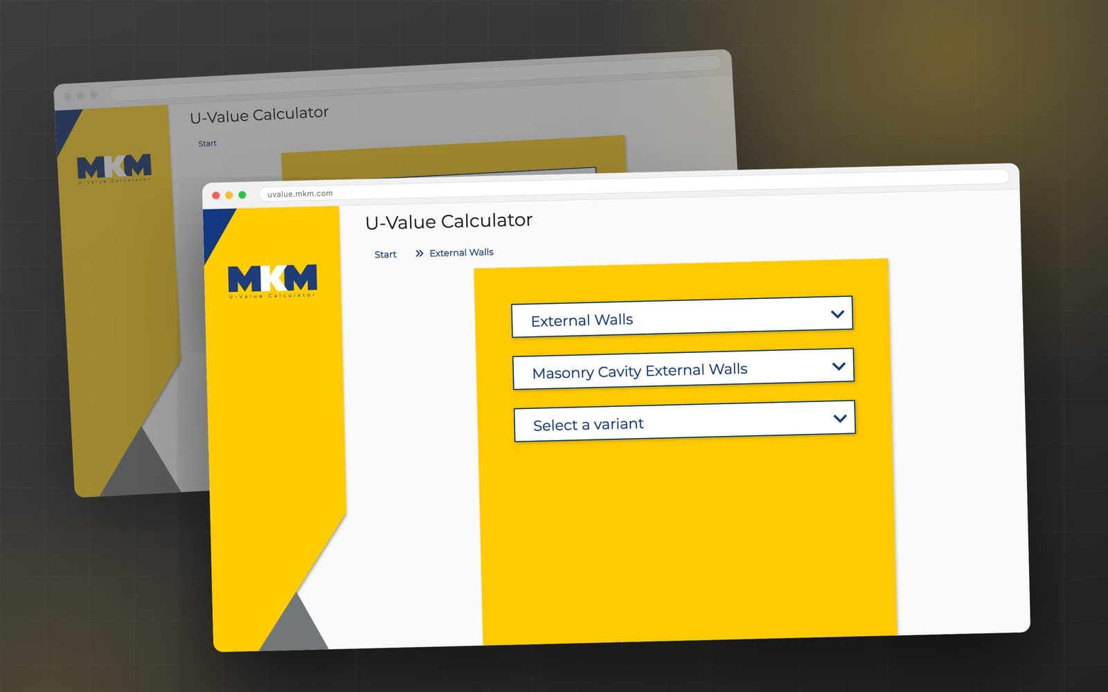 The MKM U-value calculator
