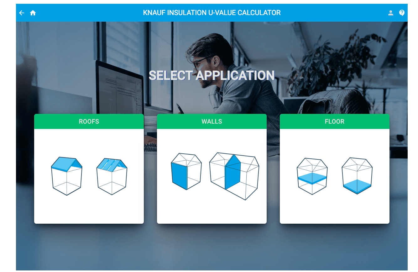 Selecting a construction build-up
