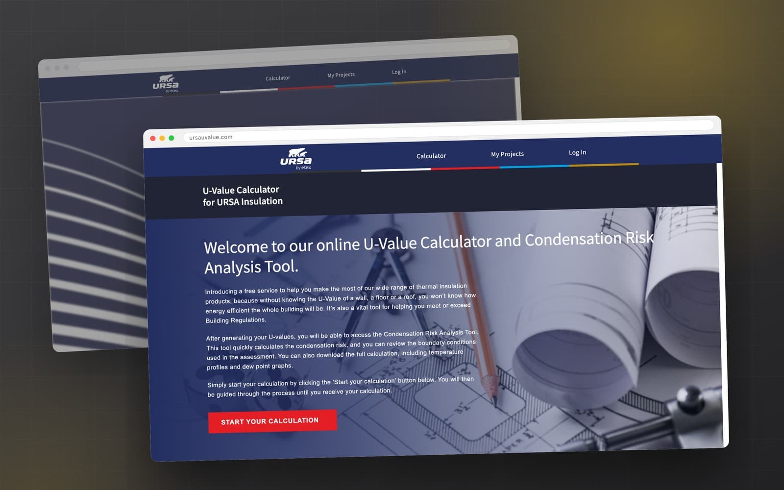 The URSA U-value calculator